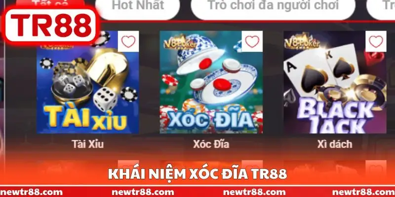 Khái niệm xóc đĩa TR88